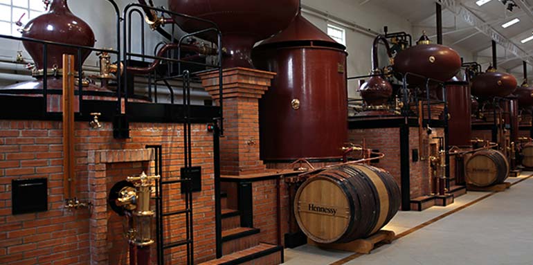 Hennessy distillery