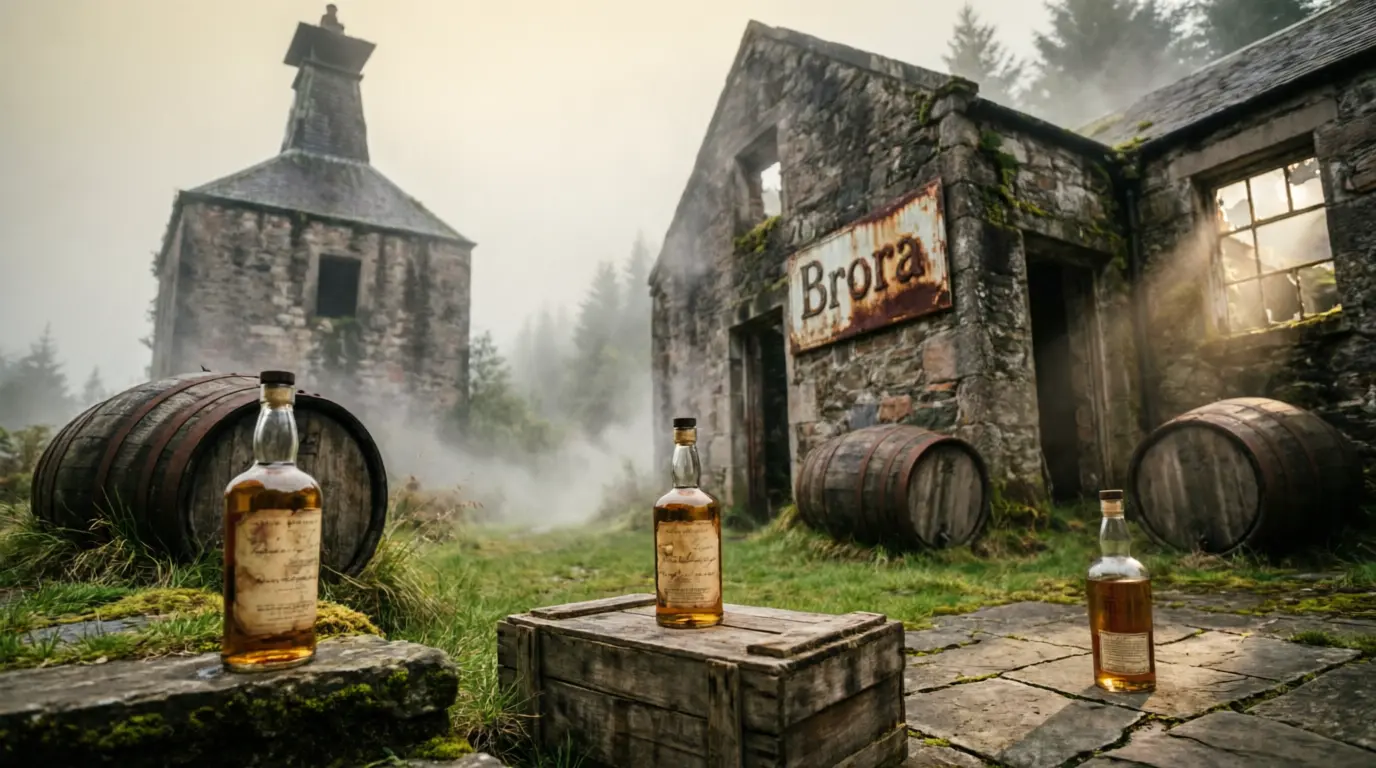 Ghost distilleries Brora и Port Ellen