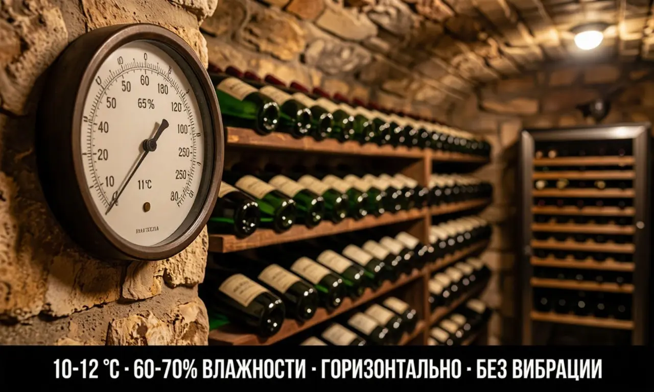 Идеальный винный погреб для зекта