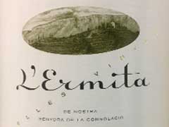 L'Ermita spanish wine